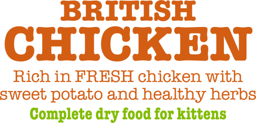 Little BigPaw British Chicken Dry Kitten Food 1.5kg