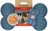 Flamingo Yummy Silicone Bone Lick Pad