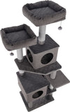 Flamingo Aurora Grey Cat Scratching Tree 80x70x171cm