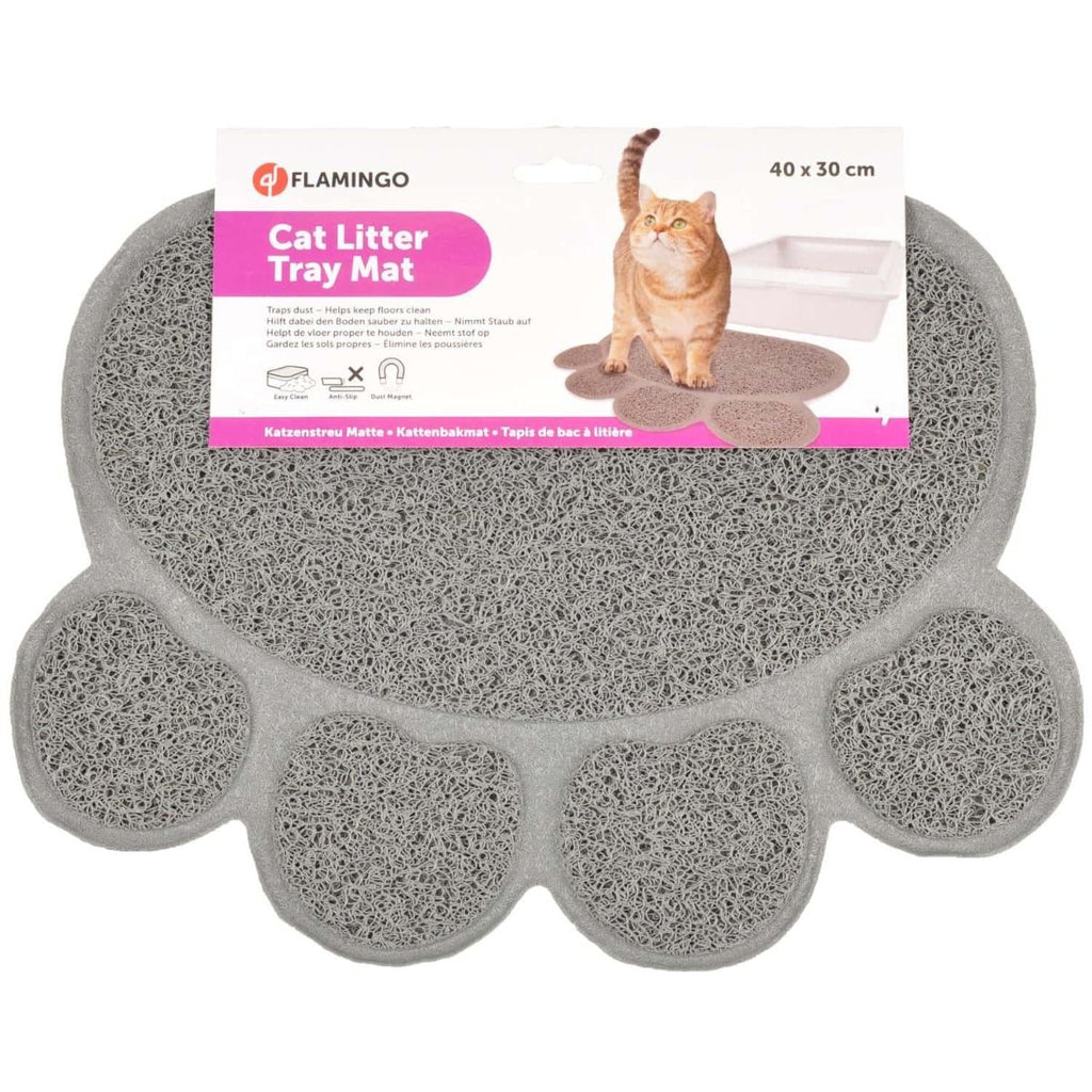 Flamingo Pitou Matti Paw Cat Litter Tray Mat