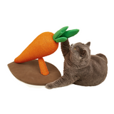 FOFOS Carrot Cat Scratcher L
