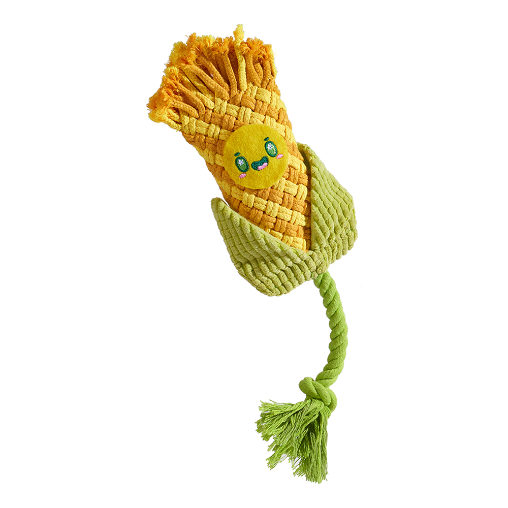 FOFOS Corn Rope Puppy Toy