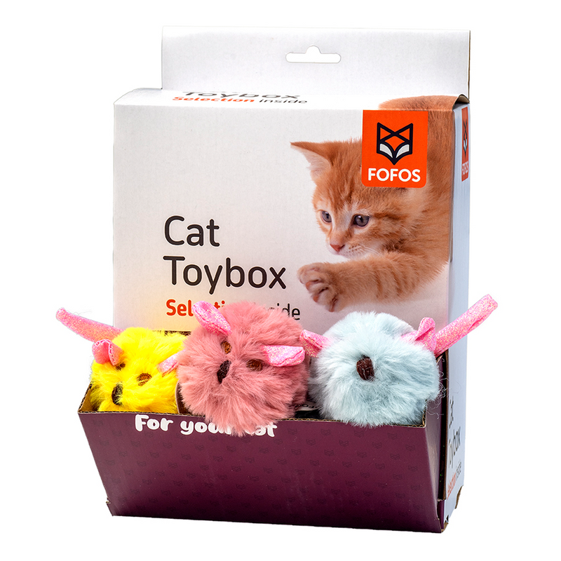 FOFOS Geek Mouse Assorted Display Box of 18pcs