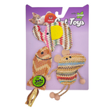 FOFOS Interactive Chic 1 Cat Toy 3pk