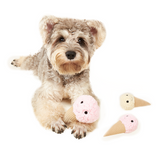 FOFOS Plush Ice Cream Dog Toy Display Box 15pcs