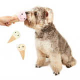 FOFOS Plush Ice Cream Dog Toy Display Box 15pcs
