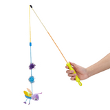 FOFOS Replaceable Let’s Fly Together Cat Wand Cat Toy