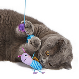 FOFOS Replaceable Let’s Fly Together Cat Wand Cat Toy