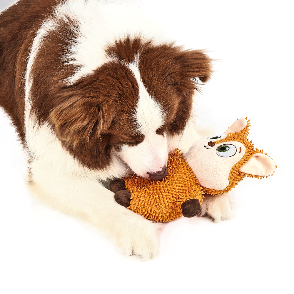 FOFOS Tough Fox Dog Toy