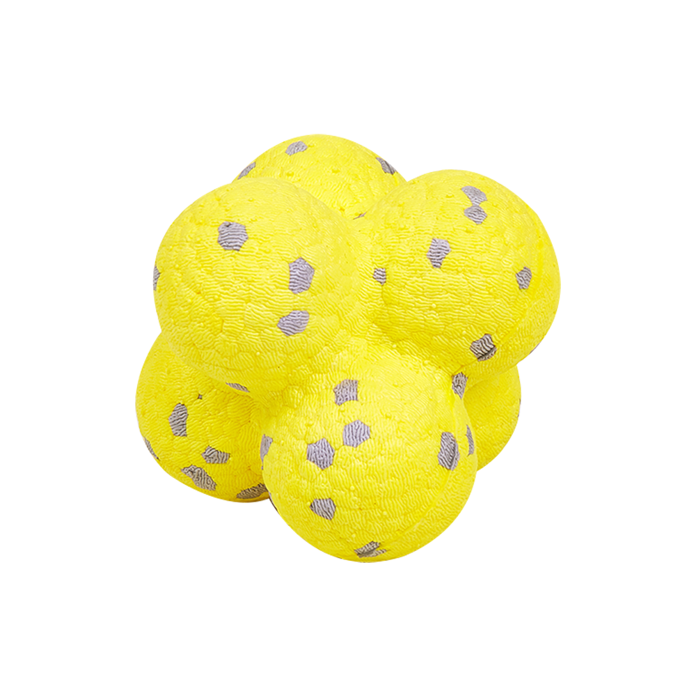 FOFOS Ultra-Durable Dog Ball Yellow