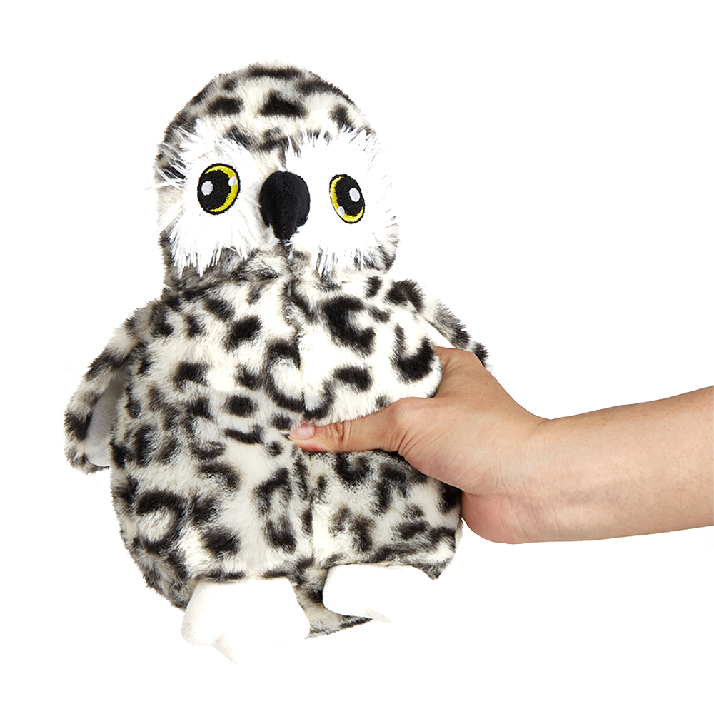 FOFOS Wildlife Plush Owl Dog Toy