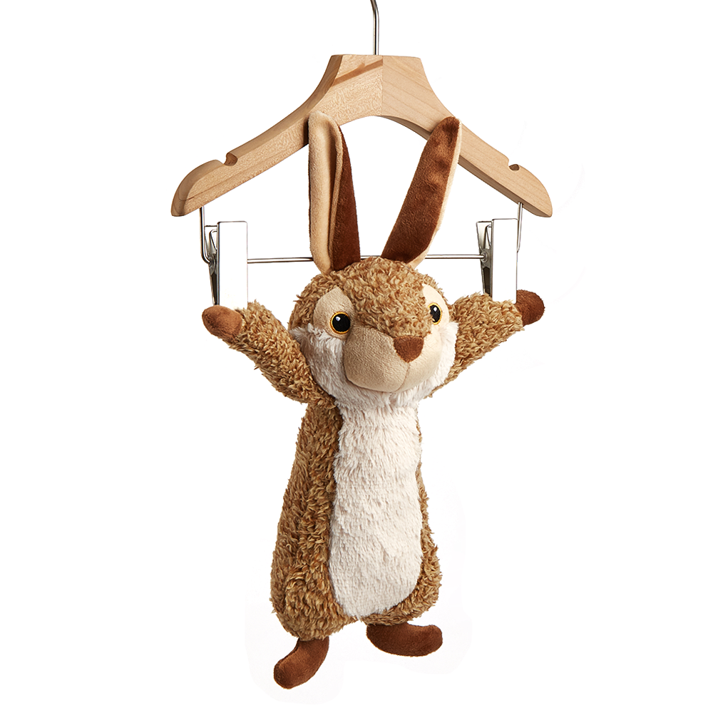 FOFOS Wildlife Plush Rabbit Dog Toy