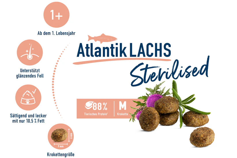 Happy Cat Adult Sterilised Atlantik Lachs Atlantic Salmon