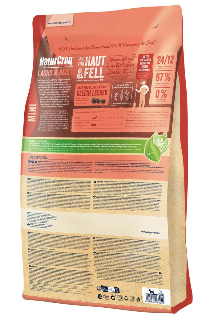 Happy Dog Mini Naturcroq Salmon & Rice