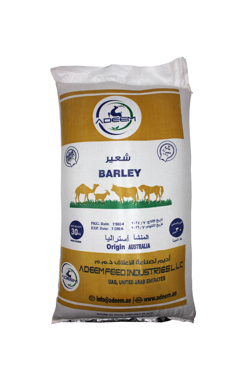 Whole Barley 30kg – Premium Livestock Feed