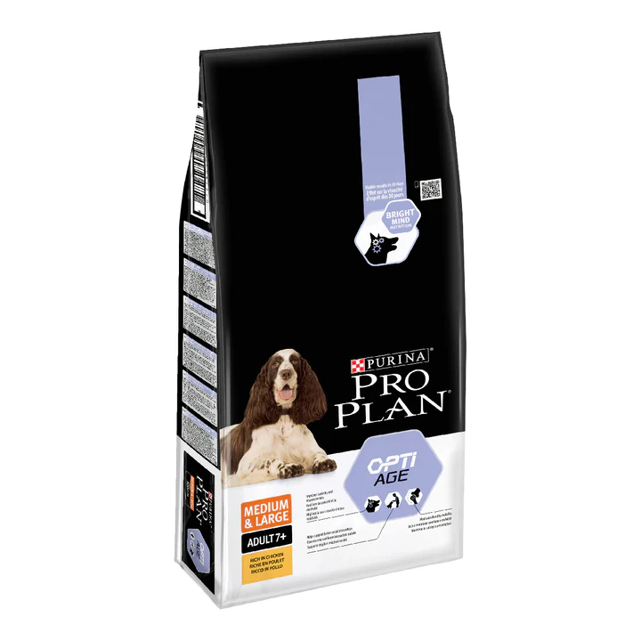 PRO PLAN Medium And Large Adult 7+ Dog Chicken With Optiage