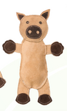 Suede Pig toy