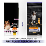 Pro Plan All Size Adult Dog Performance Chicken 18kg