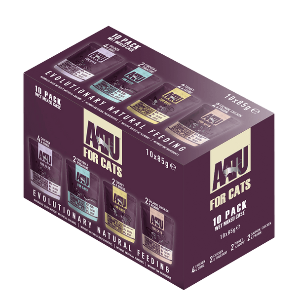 AATU Wet Cat Food Multipack 10x85g