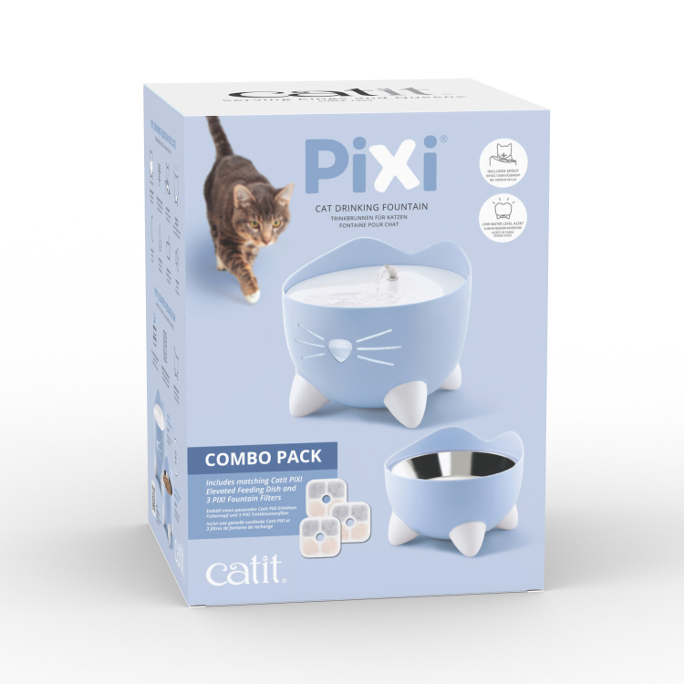 Catit Pixi Drinking Fountain - Combo