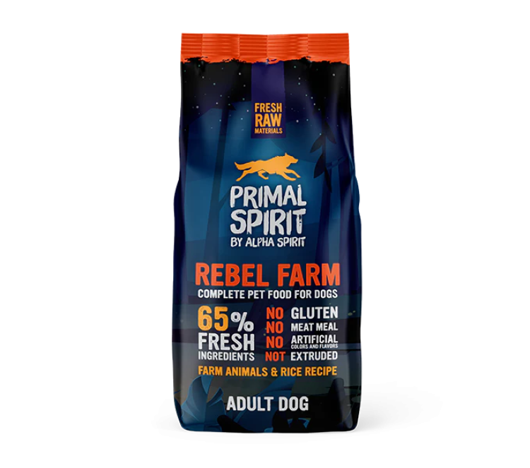 Primal 65% Rebel Farm Dog Food 1