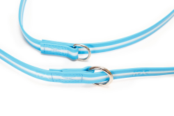 IDC Lumino Adjustable Leash - Aquamarine  Width 1.9 cm & Length 2.2 Meter