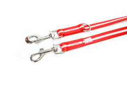 IDC Lumino Adjustable Leash - Red  Width 1.9 cm & Length 2.2 Meter