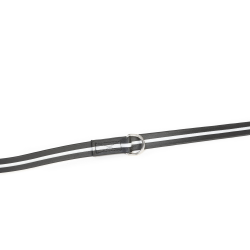 IDC Lumino Adjustable Leash - Black  Width 1.9 cm & Length 2.2 Meter