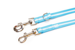 IDC Lumino Adjustable Leash - Aquamarine  Width 1.9 cm & Length 2.2 Meter