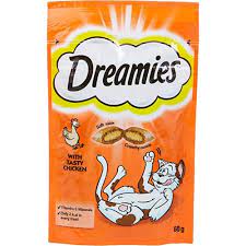 Dreamies Cat Treats - Chicken 60g