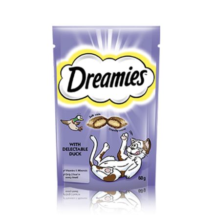 Dreamies Cat treats - Duck 60g