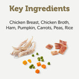 Applaws Taste Toppers in Broth Chicken with Ham & Vegetables Wet Dog Food 156g Tin