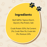 Tender Beef Fillets 90g