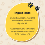 Crunchy Chicken & Rice Bones 100g