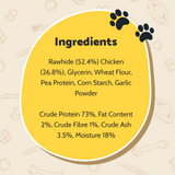 Jumbo Chicken Chewy Twists 100g
