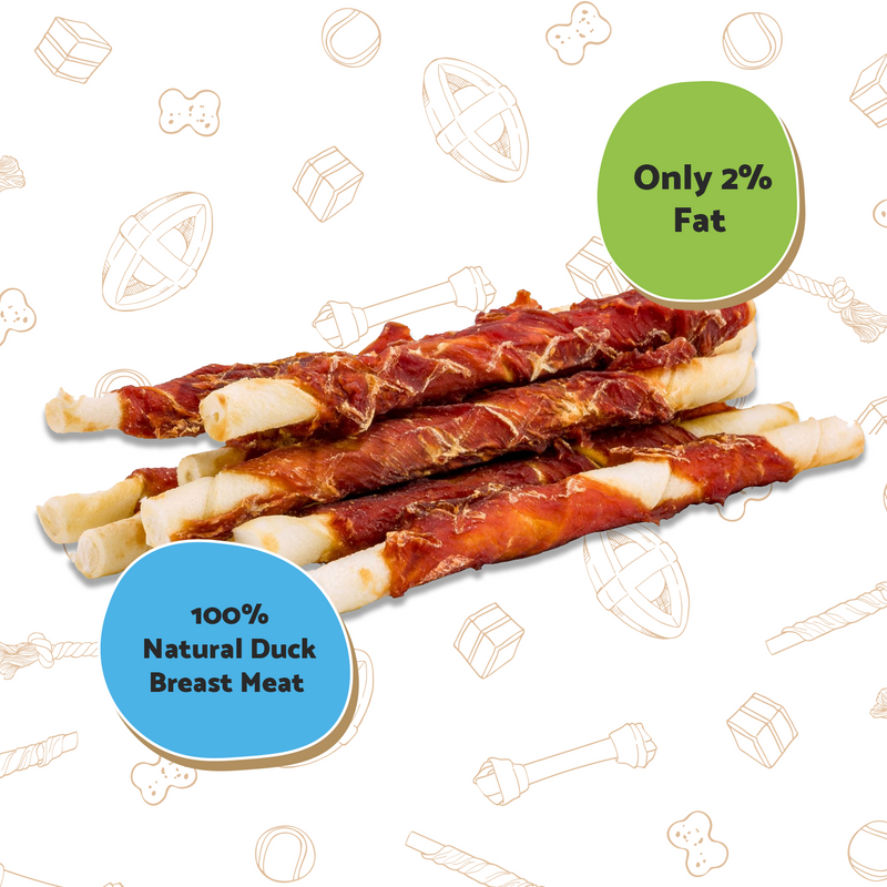 Chewy Duck Twists 90g