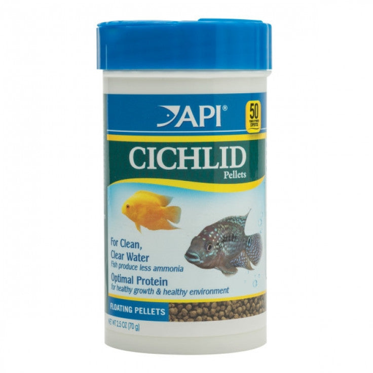 API PELLETS CICHLID FISH FOOD