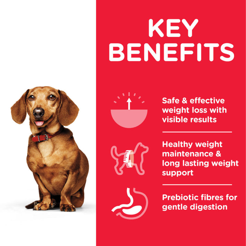 Hill’s Science Plan Perfect Weight Small & Mini Adult Dog Food With Chicken 1.5kg
