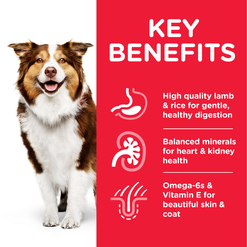 Hill’s Science Plan Medium Mature Adult 7+ Dog Food With Lamb & Rice