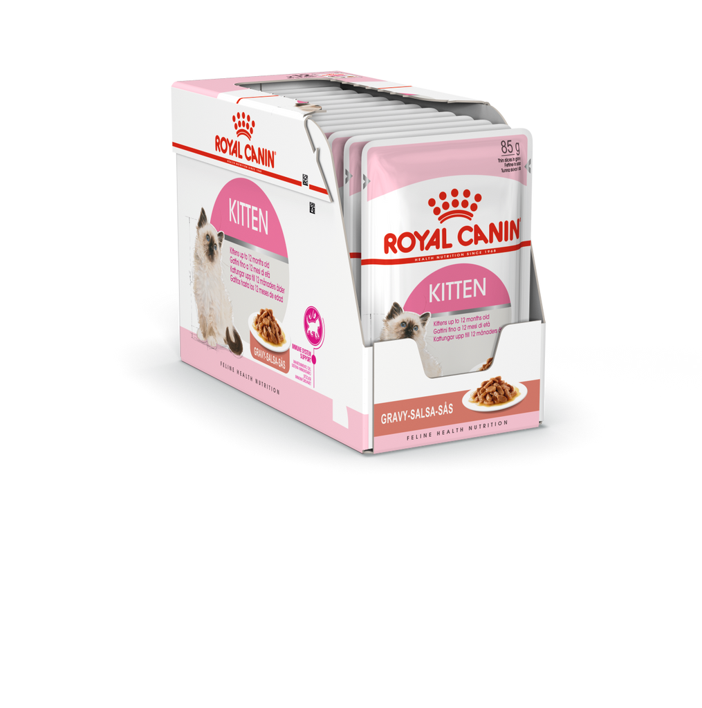 Royal Canin Kitten in Gravy Wet Food Pouches