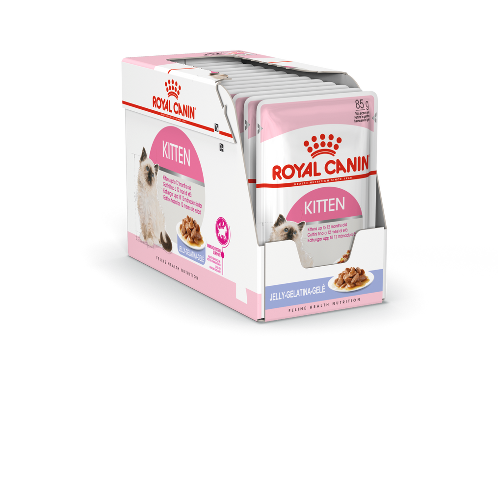 Royal Canin Kitten in Jelly Wet Food Pouches