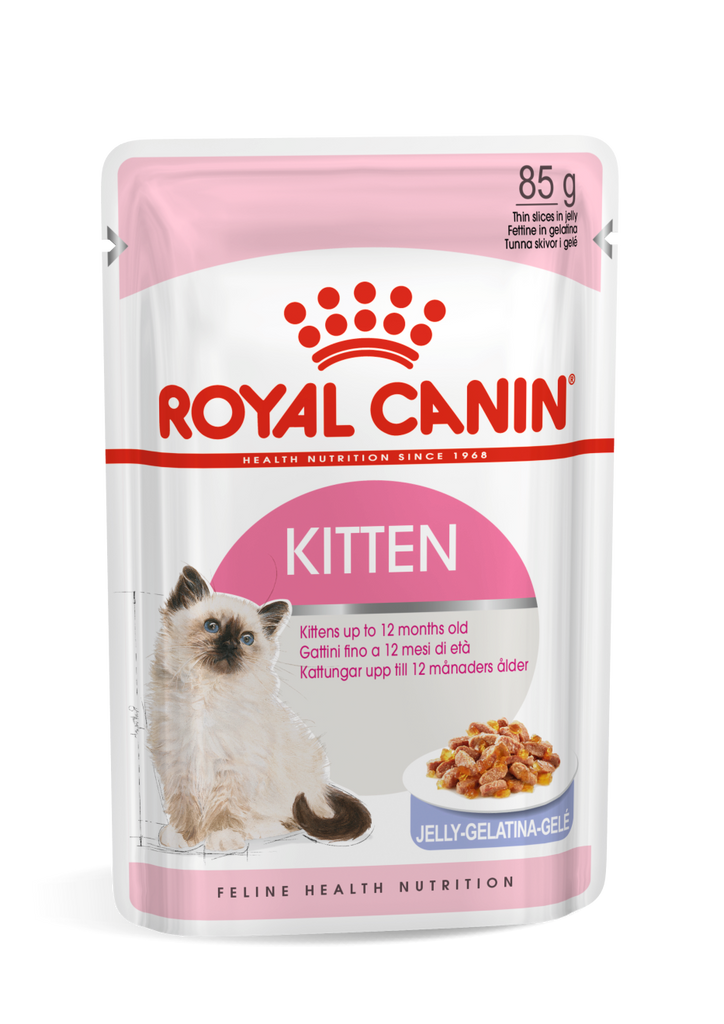 Royal Canin Kitten in Jelly Wet Food Pouches
