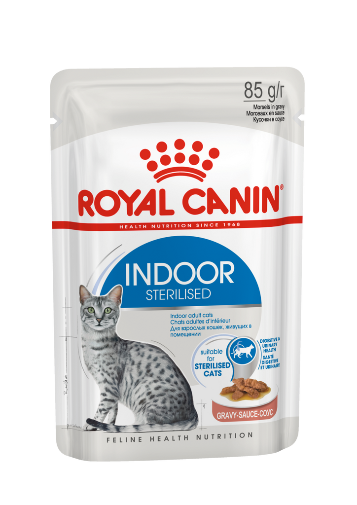 Feline Health Nutrition Indoor Wet Food Pouches