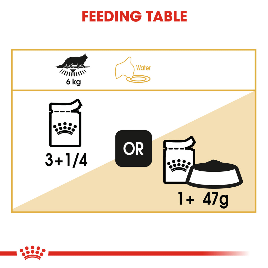 Feline Breed Nutrition Maine Coon Wet Food Pouches