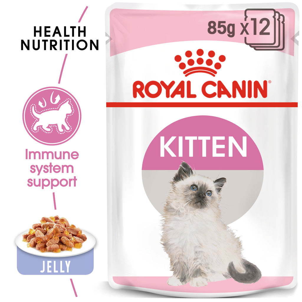 Royal Canin Kitten in Jelly Wet Food Pouches