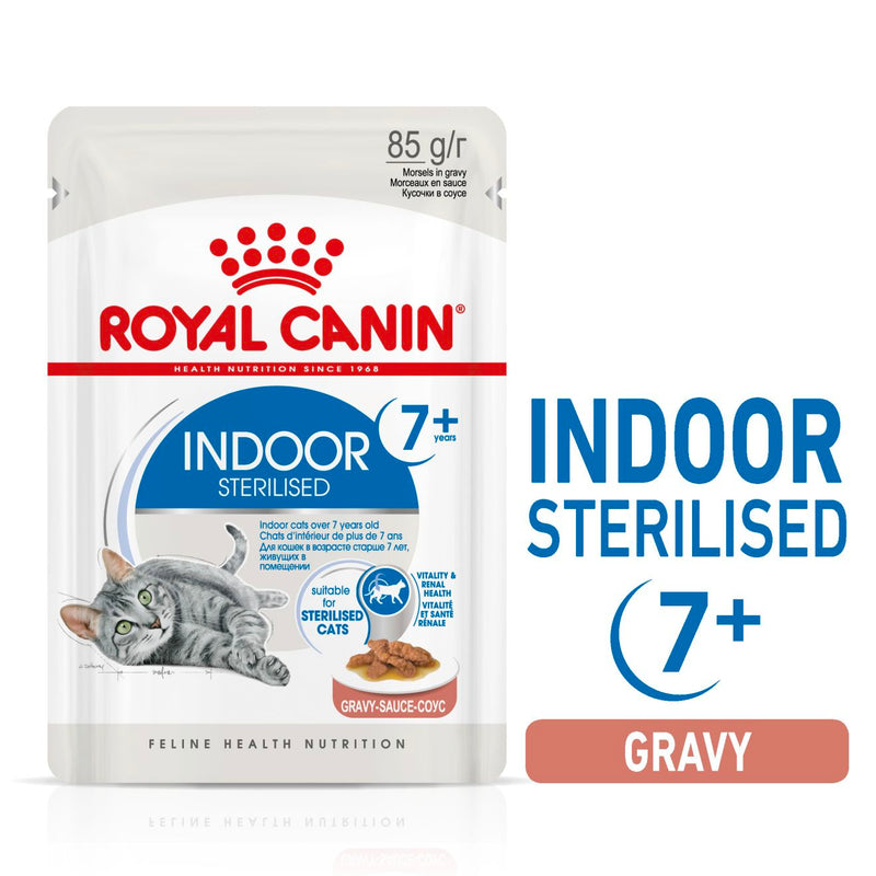 Feline Health Nutrition Indoor 7+ Wet Food Pouches