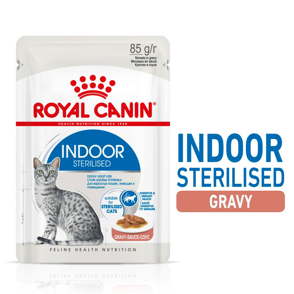 Feline Health Nutrition Indoor Wet Food Pouches