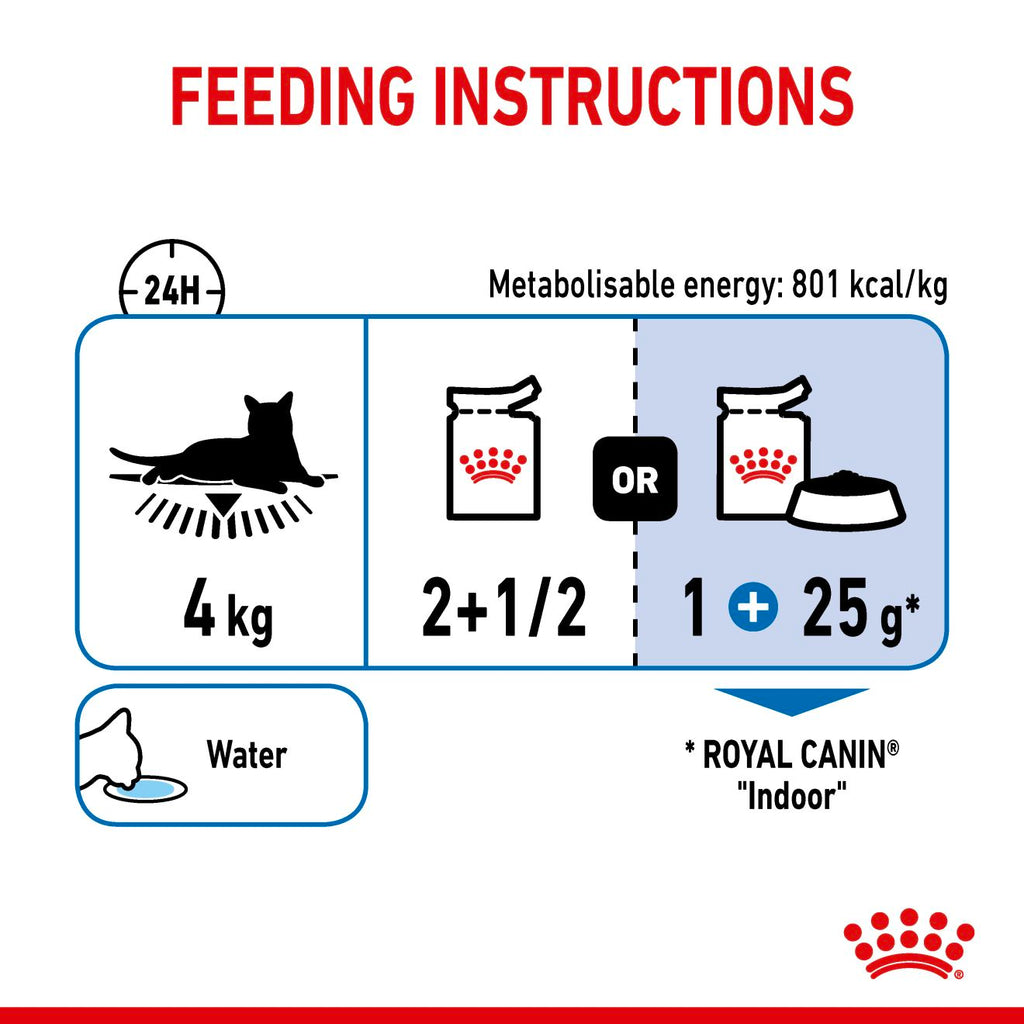 Feline Health Nutrition Indoor Jelly Wet Food Pouches