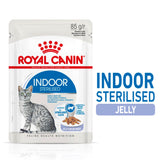 Feline Health Nutrition Indoor Jelly Wet Food Pouches