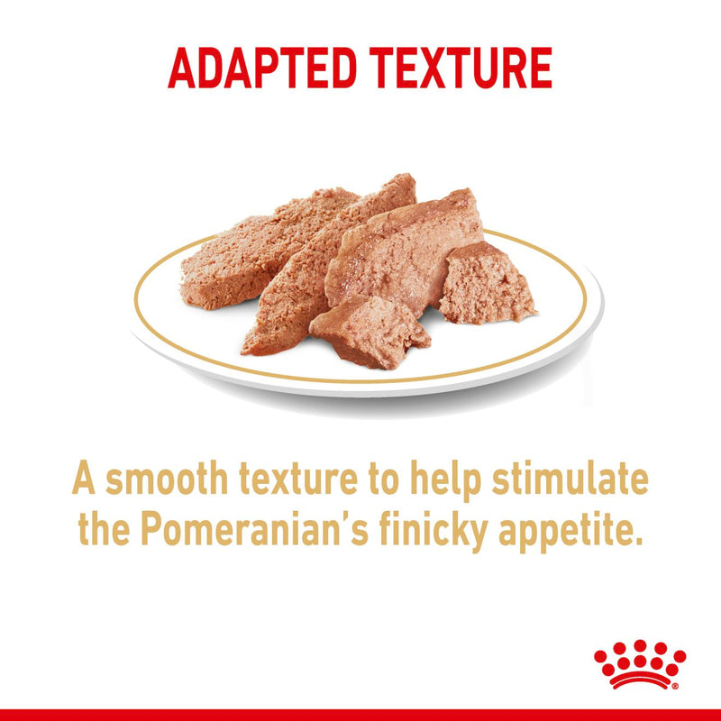 Breed Health Nutrition Pomeranian Wet Food Pouches